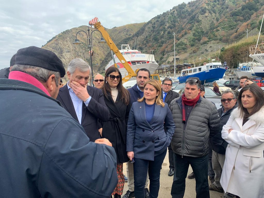 antonio tajani pescatori bagnara