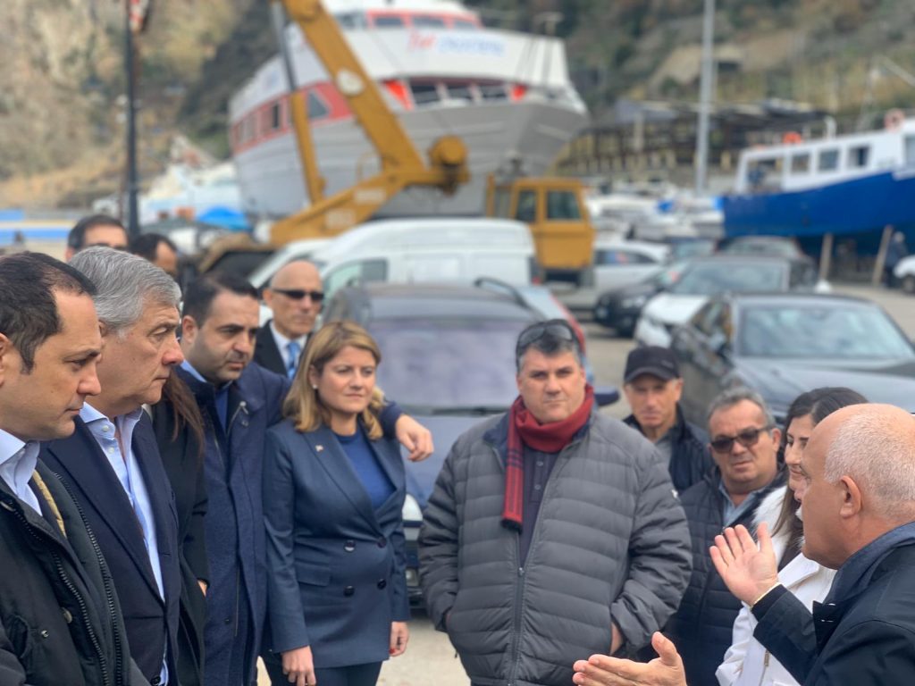 antonio tajani pescatori bagnara