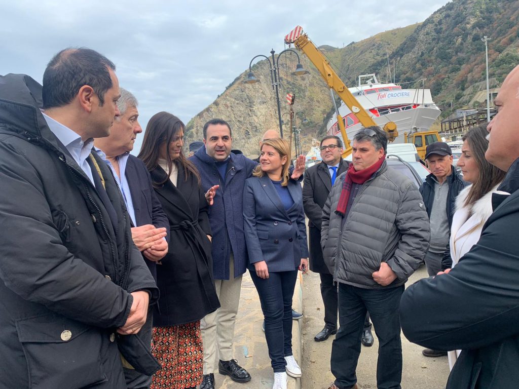 antonio tajani pescatori bagnara