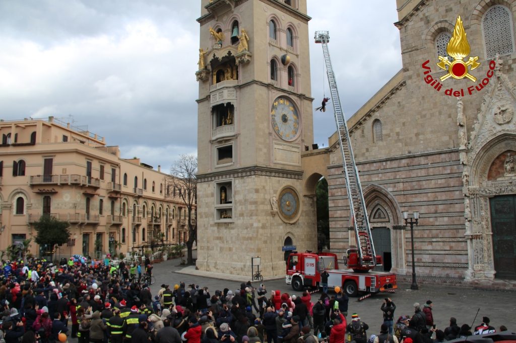 befana vigili fuoco messina