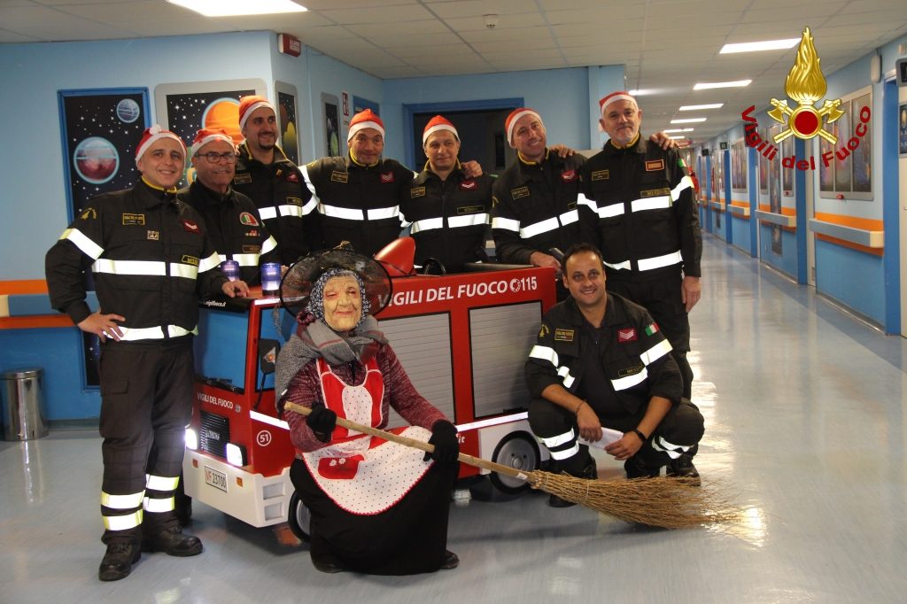 befana vigili fuoco messina