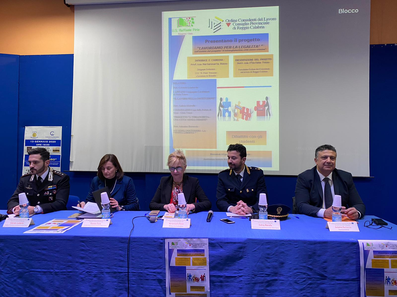 consulenti del Lavoro del Consiglio Provinciale di Reggio Calabria
