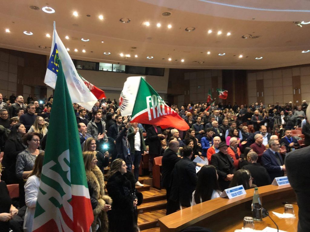 convention forza italia regionali