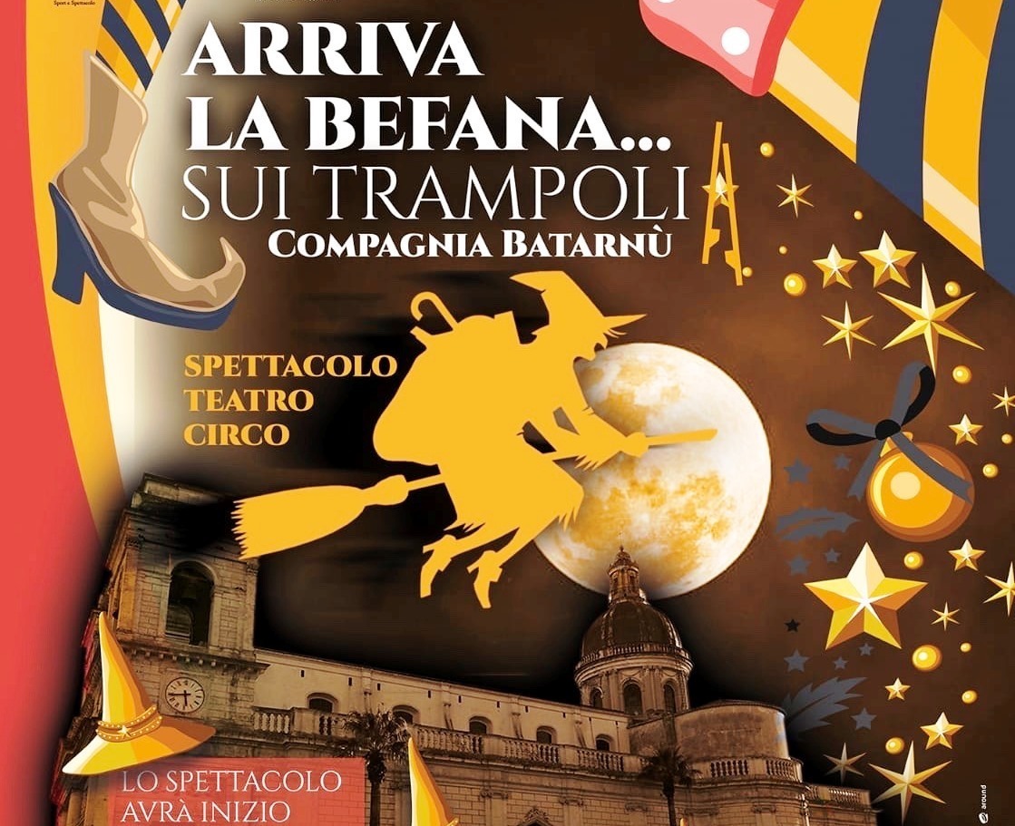 giarre befana trampoli