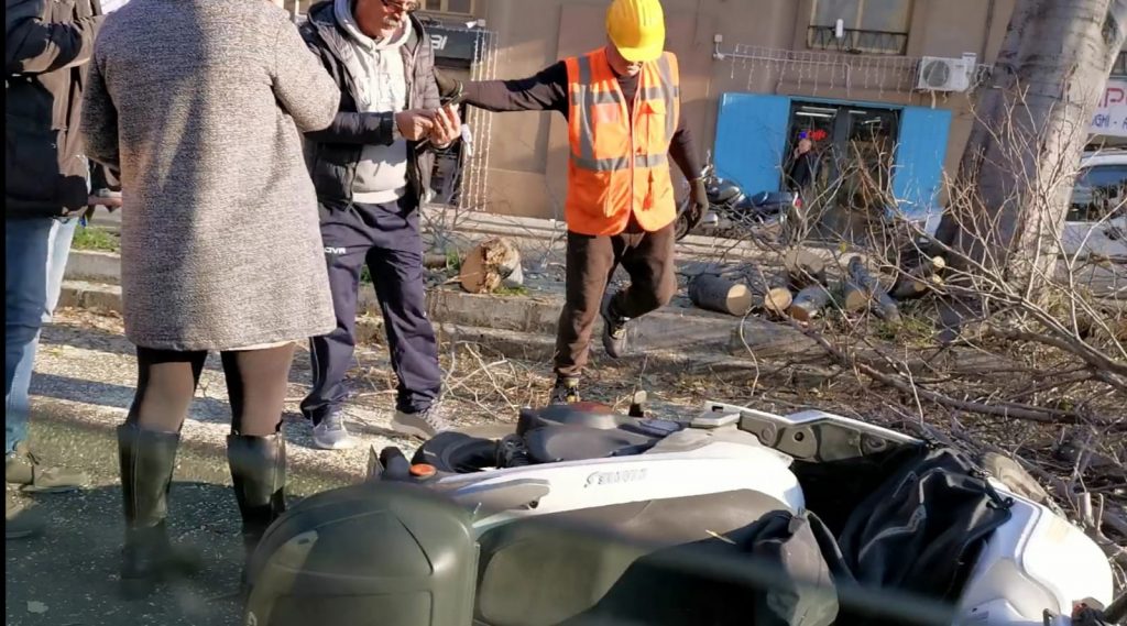 incidente via la farina messina