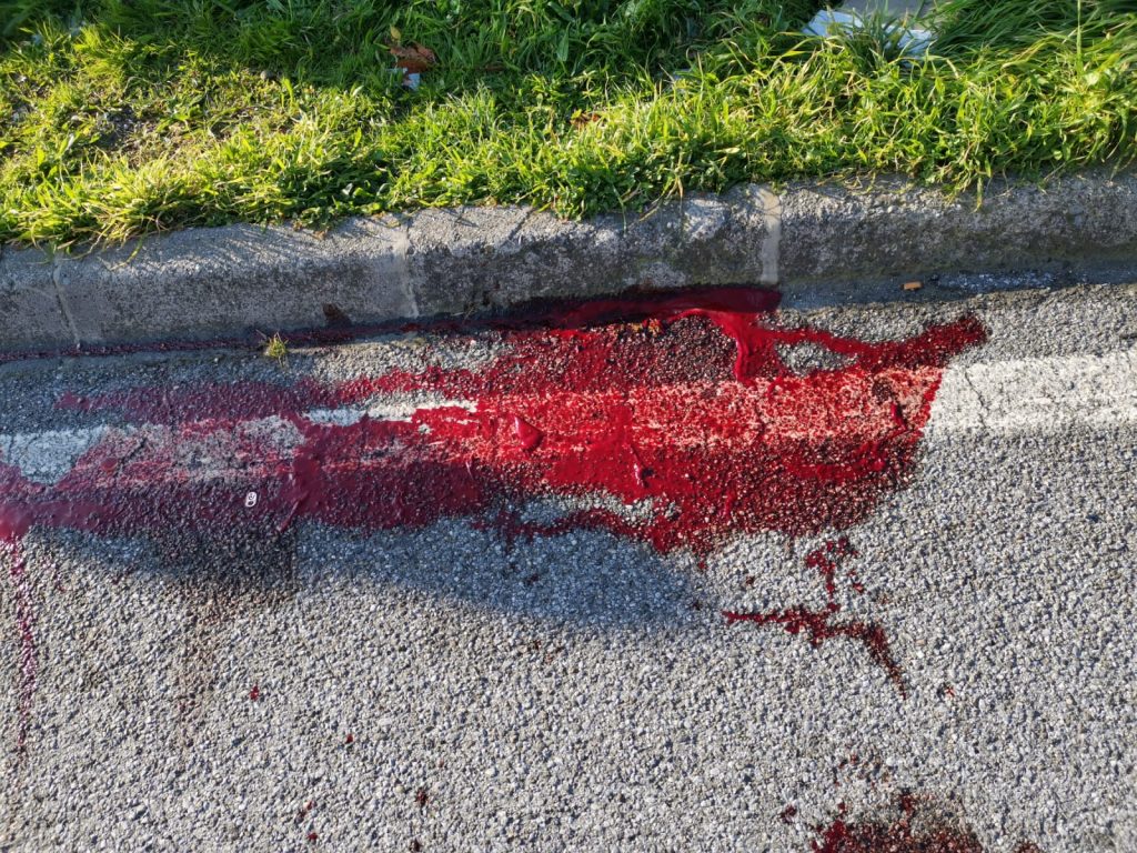 incidente viale giostra