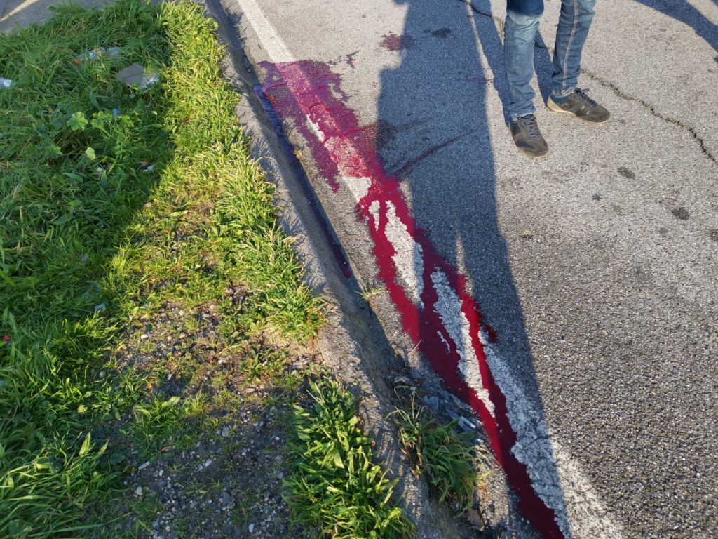 incidente viale giostra