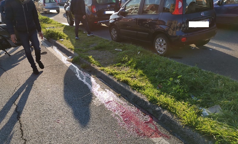 incidente viale giostra