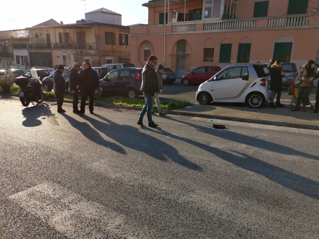 incidente viale giostra