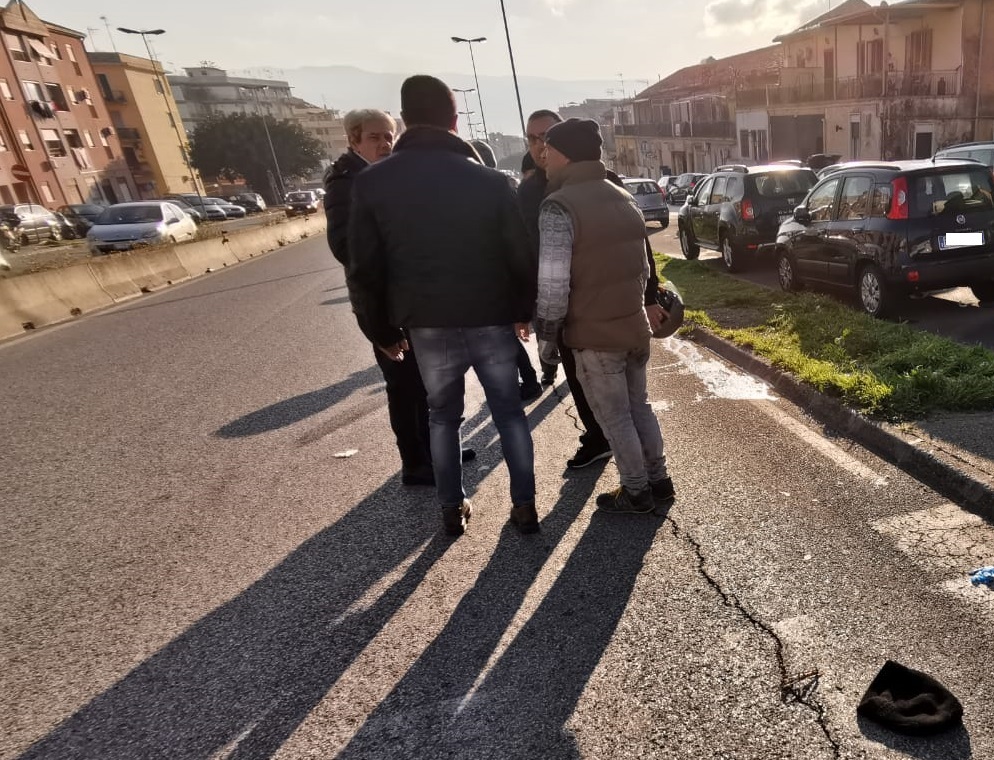 incidente viale giostra