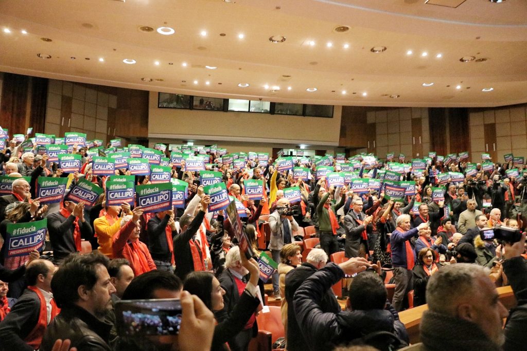 iniziativa zingaretti callipo reggio calabria