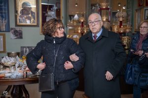 lopez con maestro orafo Spadafora