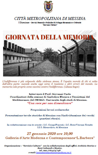 messina galleria lucio barbera giornata memoria