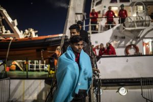 sbarco migranti messina