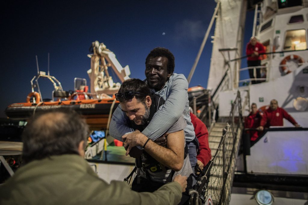 sbarco migranti messina