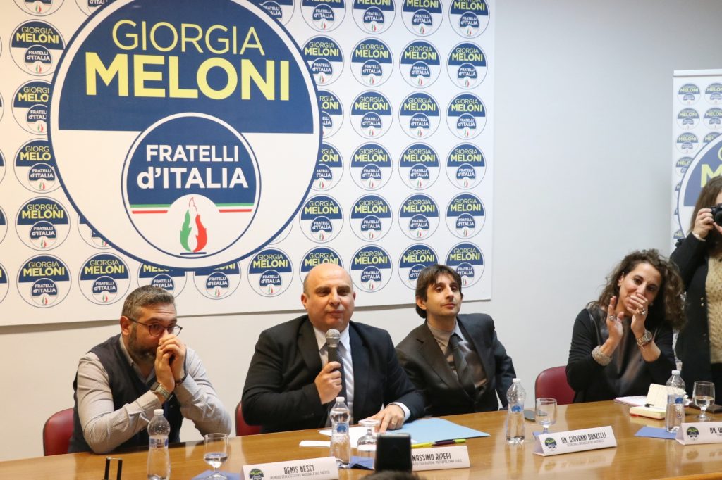 presentazione esecutivo Fratelli d'Italia