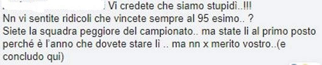 reazioni social bisceglie reggina