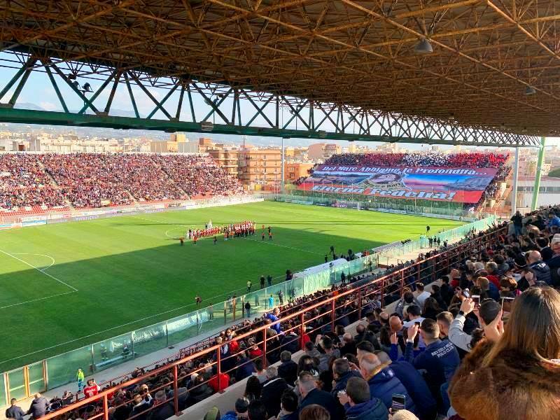 reggina bari coreografia
