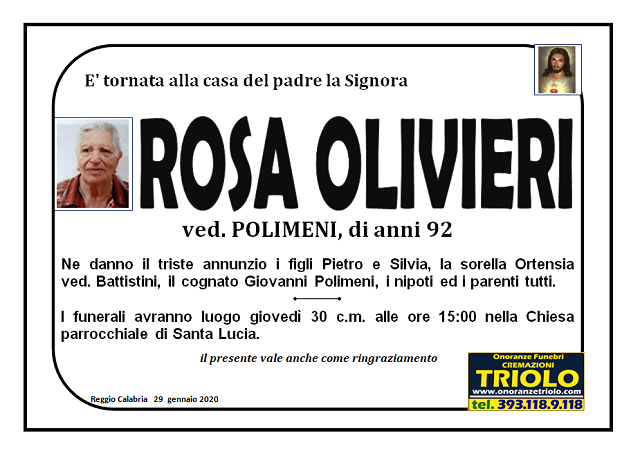 rosa olivieri