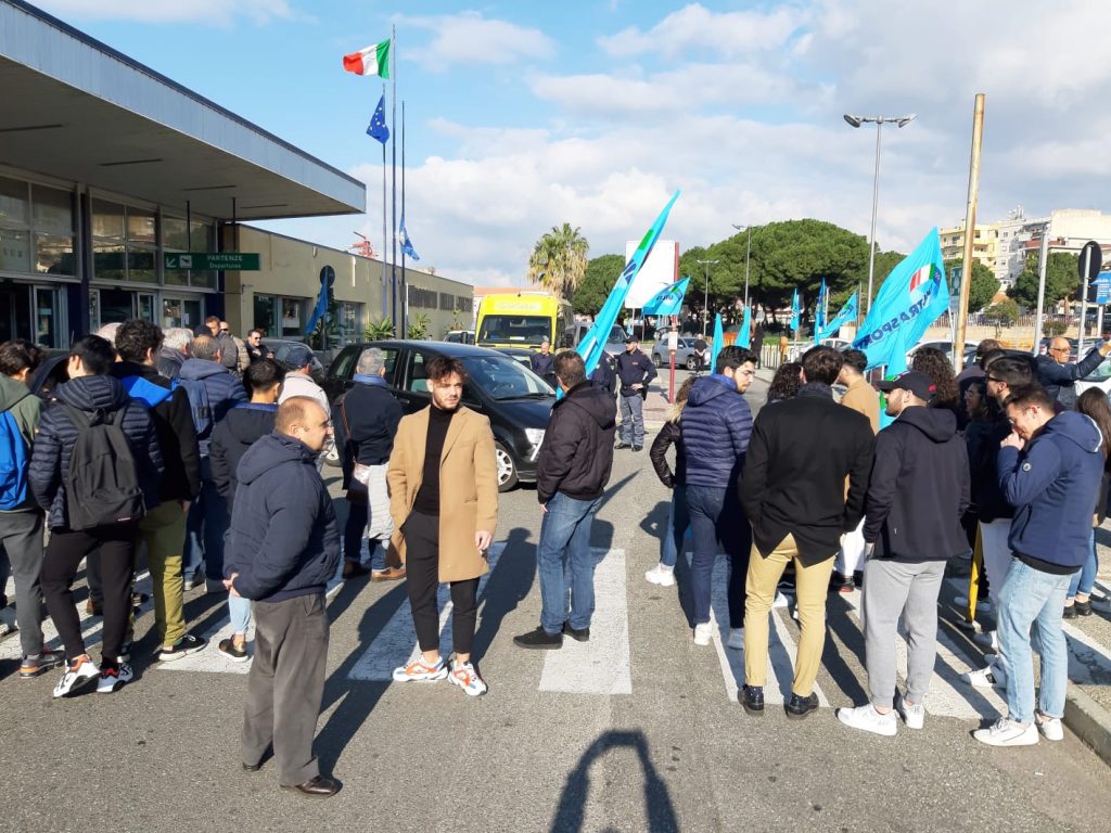 sciopero uilt aereporto