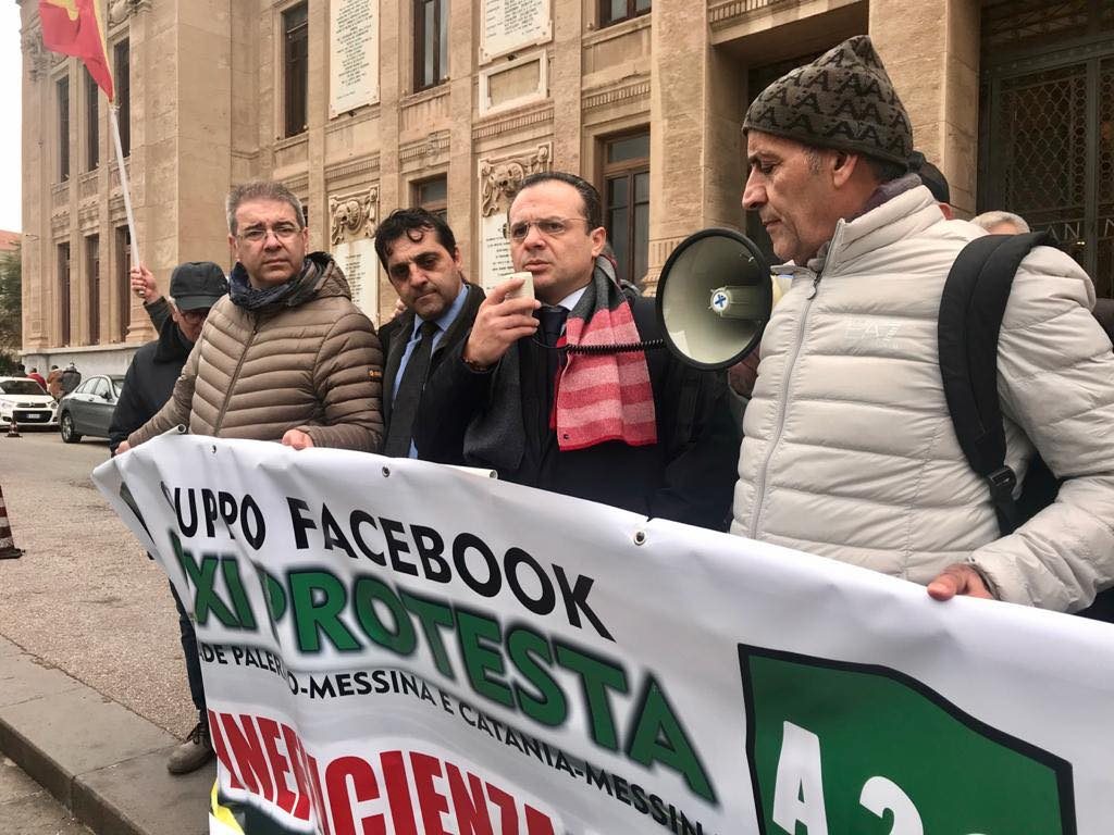 sit in messina autostrade