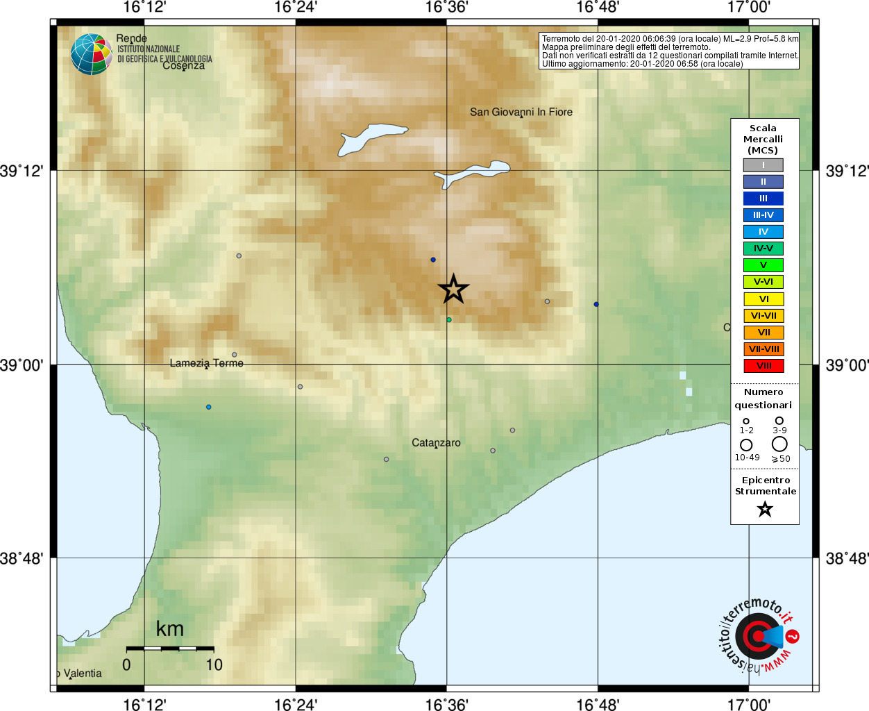 terremoto albi catanzaro