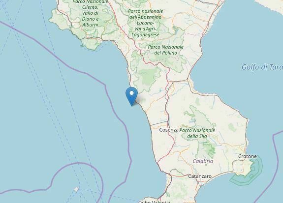 terremoto calabria cosenza