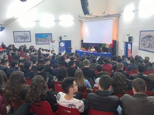 Manifestazione immigrazione e politiche europee - team humanITIS 3
