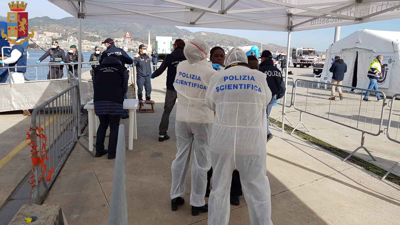 Sbarco 13 febbraio febbraio messina scafisti