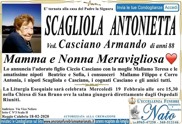 antonietta scagliola