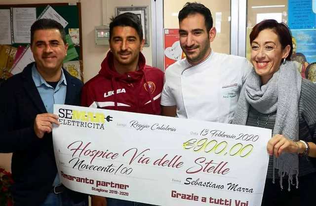 bellomo reggina beneficenza
