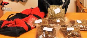 borsone droga reggio calabria