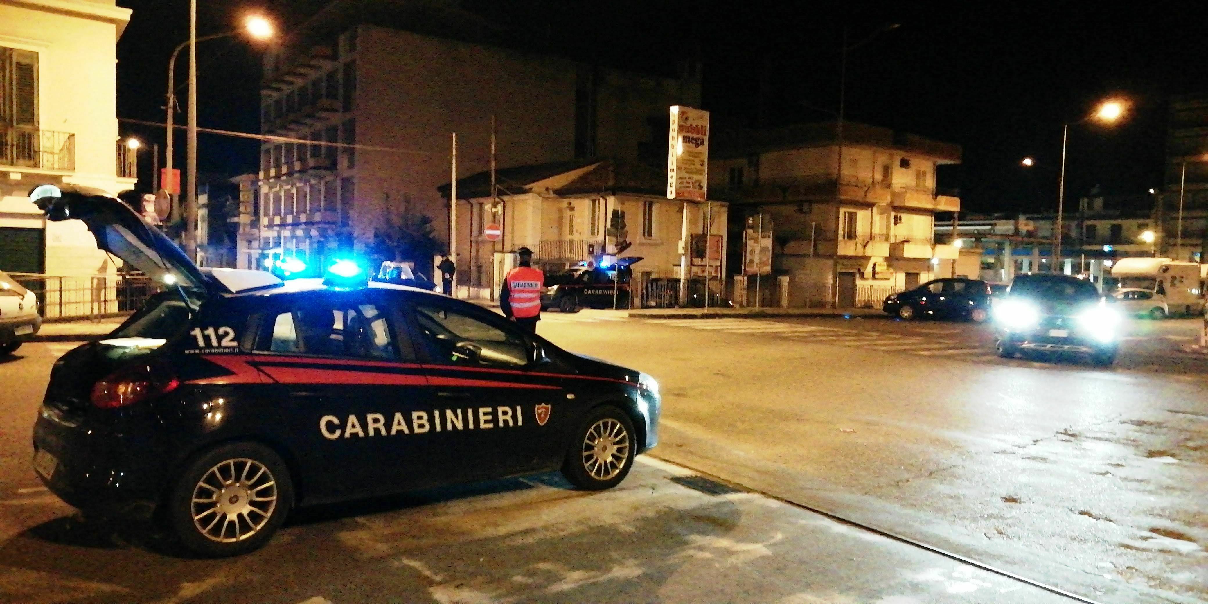 carabinieri barcellona notte