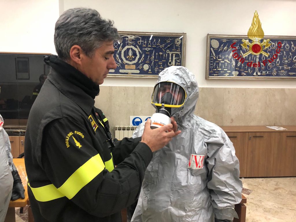 coronavirus messina vigili del fuoco