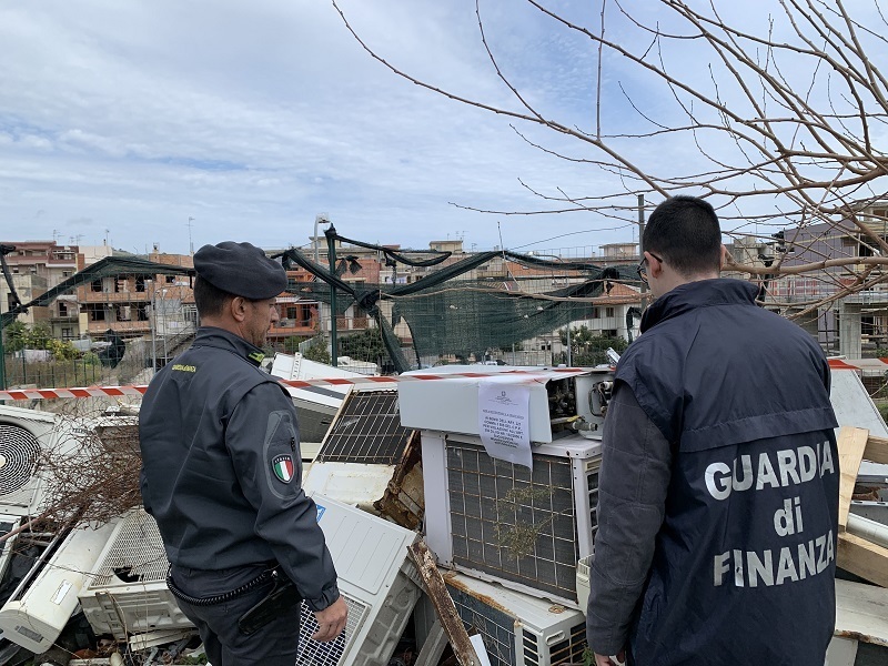 discarica abusiva rifiuti Messina
