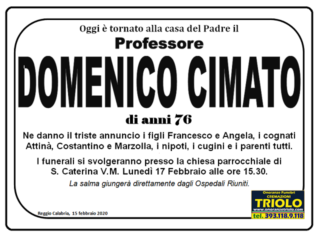domenico cimato