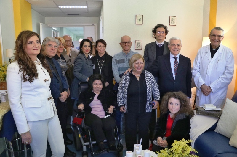 naugurazione stanza blu morelli