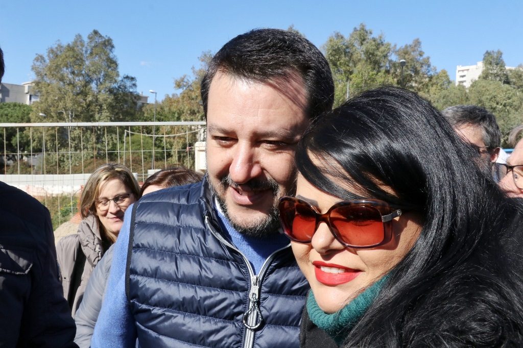 matteo salvini a reggio calabria