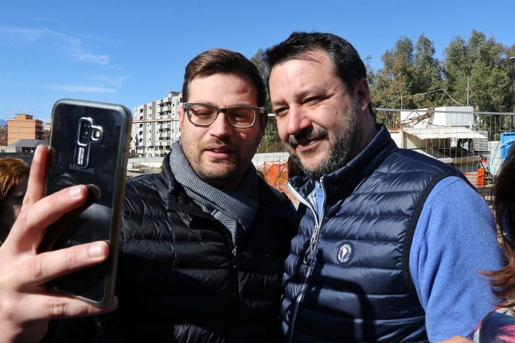 matteo salvini a reggio calabria