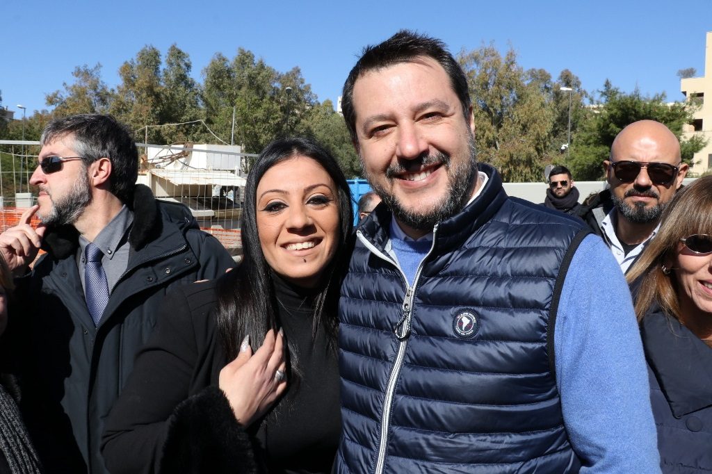 matteo salvini a reggio calabria