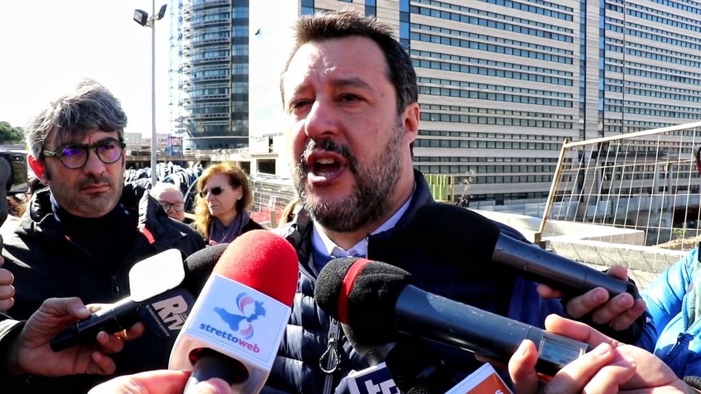 matteo salvini a reggio calabria