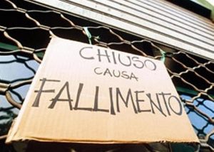 negozio fallito