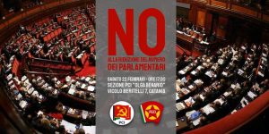 no riduzione numero parlamentari
