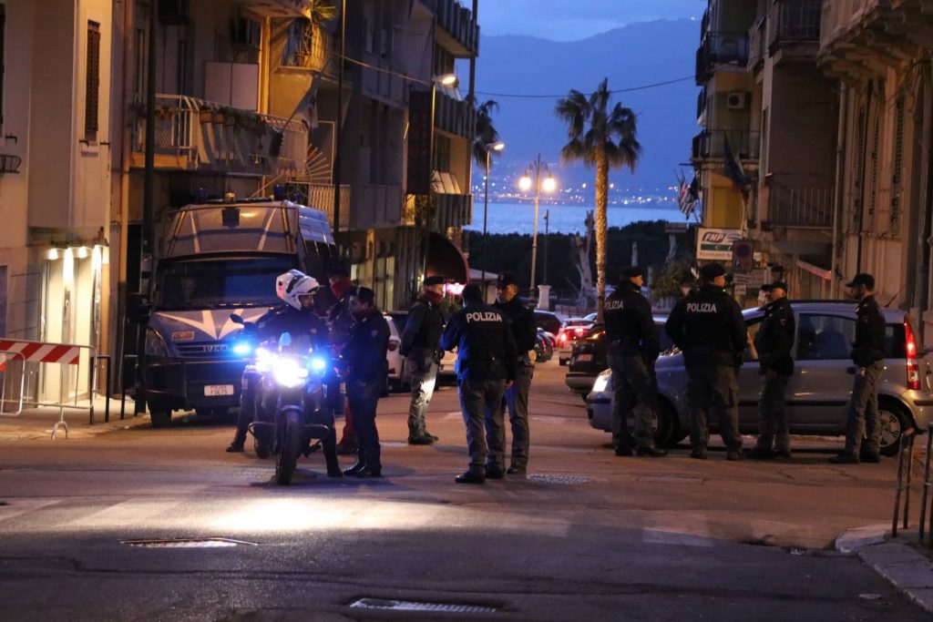 polizia evento salvini