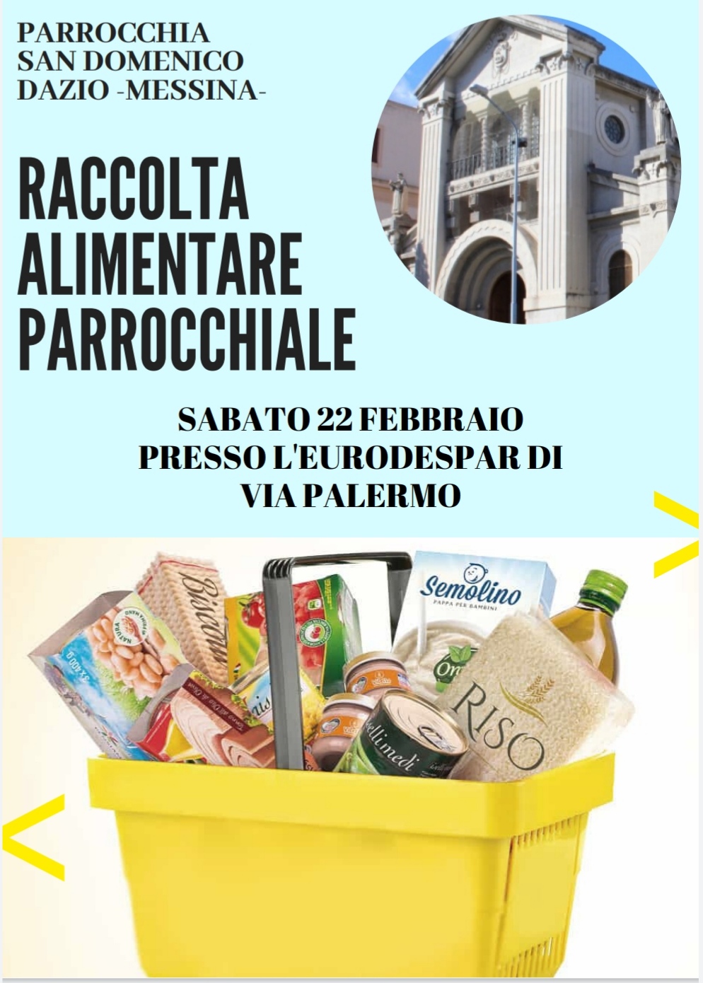 raccolta alimentare via palermo