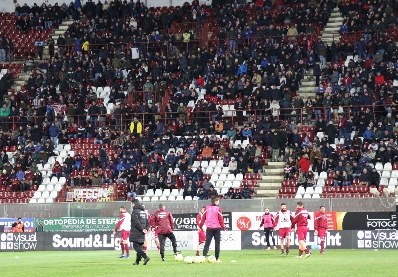 diretta reggina-ternana