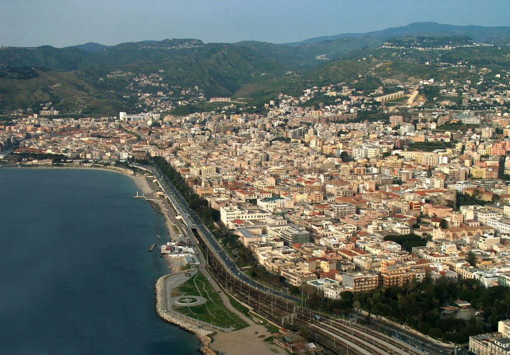 reggio calabria dall'alto