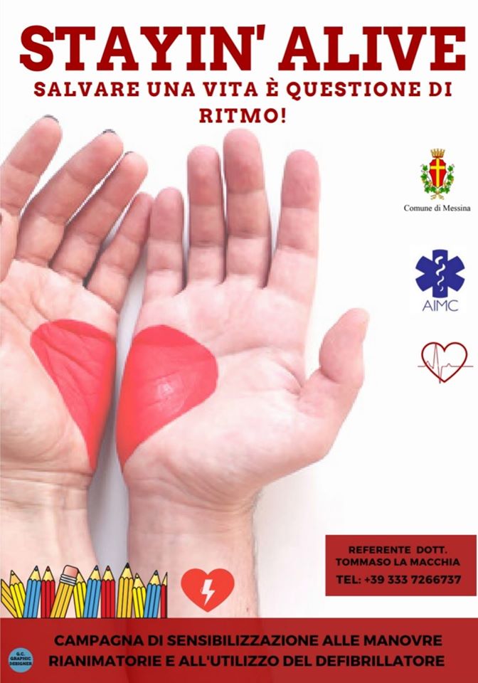 stayin'Alive defibrillatore soccorso rianimazione