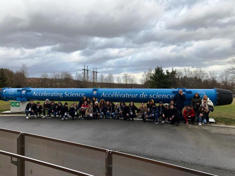 studenti palmi cern ginevra