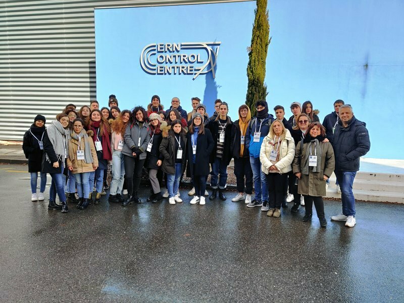 studenti palmi cern ginevra